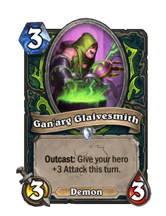 Карта Hearthstone «Ган'арг-кузнец»
