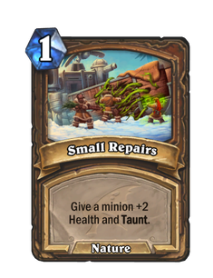 Карта Hearthstone «Помощь деревьев»