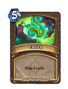 Карта Hearthstone «Обогащение»