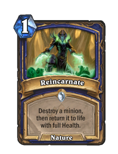 Карта Hearthstone «Возрождение»