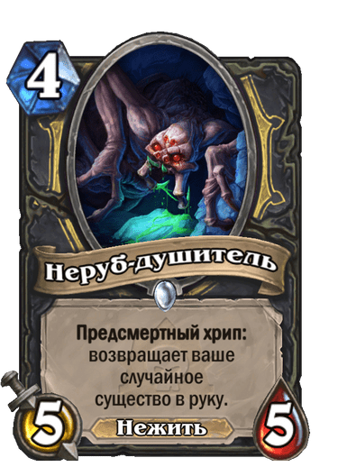 Карта Hearthstone «Неруб-душитель»