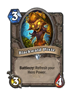 Карта Hearthstone «Дух из Черной дубравы»