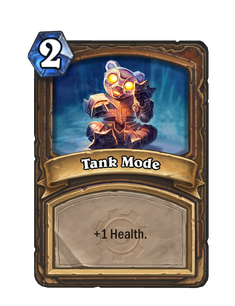 Карта Hearthstone «Режим танка»
