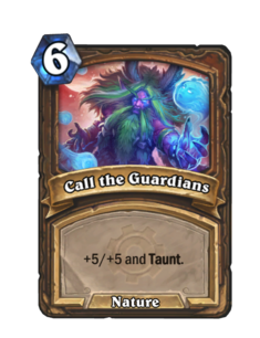 Карта Hearthstone «Призыв стражей»