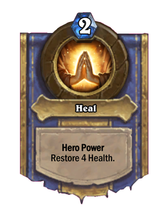 Карта Hearthstone «Исцеление»