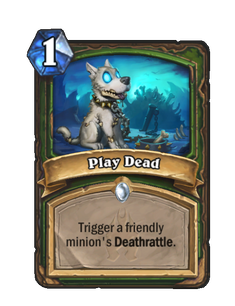 Карта Hearthstone «Ложная смерть»