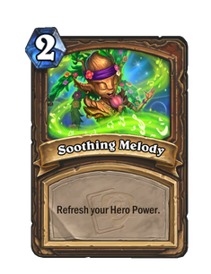 Карта Hearthstone «Умиротворяющая мелодия»