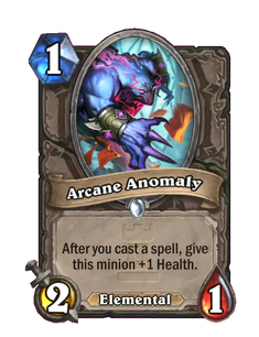 Карта Hearthstone «Волшебная аномалия»
