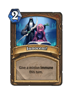 Карта Hearthstone «Невинная душа!»
