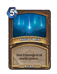 Карта Hearthstone «Смещение звезд»