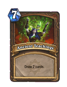 Карта Hearthstone «Древние учения»