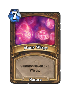 Карта Hearthstone «Много огоньков»