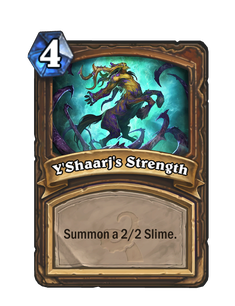 Карта Hearthstone «Сила И'Шараджа»