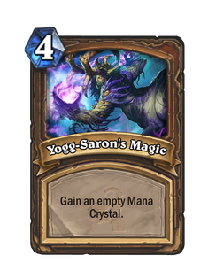Карта Hearthstone «Магия Йогг-Сарона»