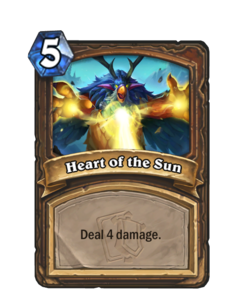 Карта Hearthstone «Сердце Солнца»