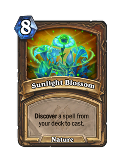 Карта Hearthstone «Солнечный цветок»