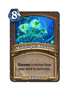 Карта Hearthstone «Лунный цветок»