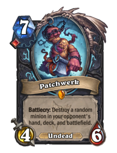 Карта Hearthstone «Лоскутик»