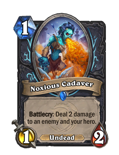 Карта Hearthstone «Тлетворный мертвец»