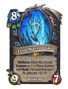 Карта Hearthstone «Лорд Ребрад»