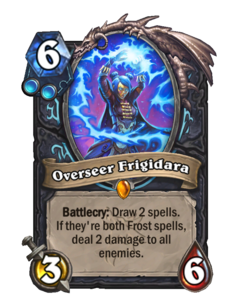 Карта Hearthstone «Надзирательница Холодара»