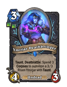 Карта Hearthstone «Имирьяр - вестница смерти»