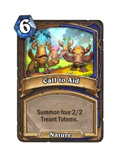Карта Hearthstone «Призыв о помощи»