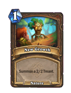 Карта Hearthstone «Юная поросль»