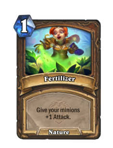 Карта Hearthstone «Удобрение»