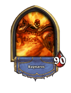Карта Hearthstone «Рагнарос»