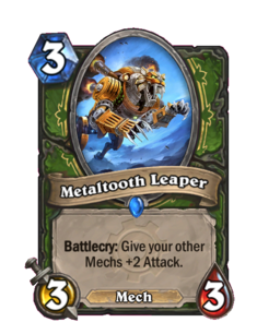 Карта Hearthstone «Железнозубый прыгун»