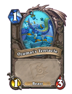 Карта Hearthstone «Щупальце Озумата»
