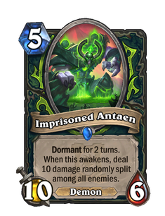 Карта Hearthstone «Пленный антеон»
