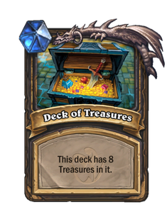 Карта Hearthstone «Колода сокровищ»