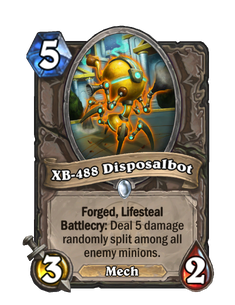 Карта Hearthstone «Утилятор XB-488»