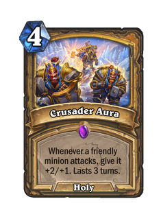 Карта Hearthstone «Аура рыцаря»