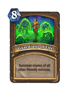 Карта Hearthstone «Стражи жизни»