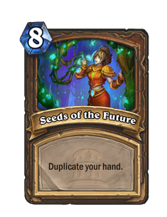 Карта Hearthstone «Семена будущего»
