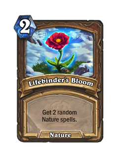 Карта Hearthstone «Цветок Алекстразы»