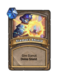 Карта Hearthstone «Щит Сиамата»