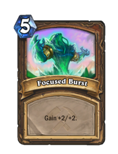 Карта Hearthstone «Направленный всплеск»