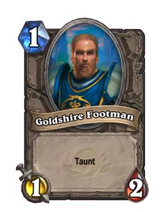 Карта Hearthstone «Солдат Златоземья»