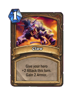 Карта Hearthstone «Коготь»