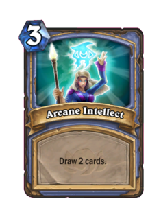 Карта Hearthstone «Интеллект чародея»