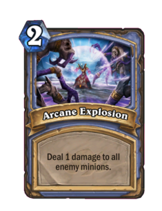 Карта Hearthstone «Чародейский взрыв»
