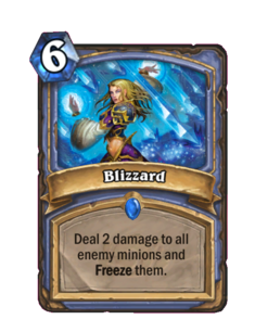 Карта Hearthstone «Снежная буря»