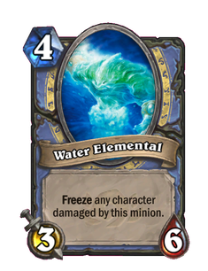 Карта Hearthstone «Элементаль воды»