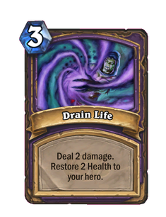 Карта Hearthstone «Похищение жизни»