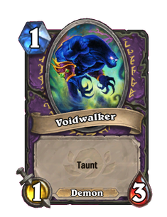 Карта Hearthstone «Демон Бездны»