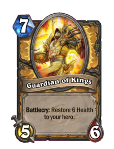 Карта Hearthstone «Защитник королей»